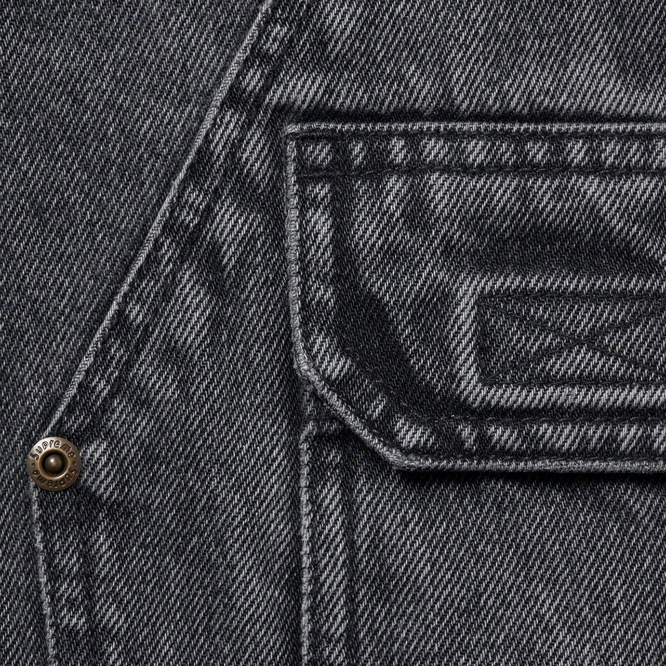 Double Knee Denim Utility Pant view 3